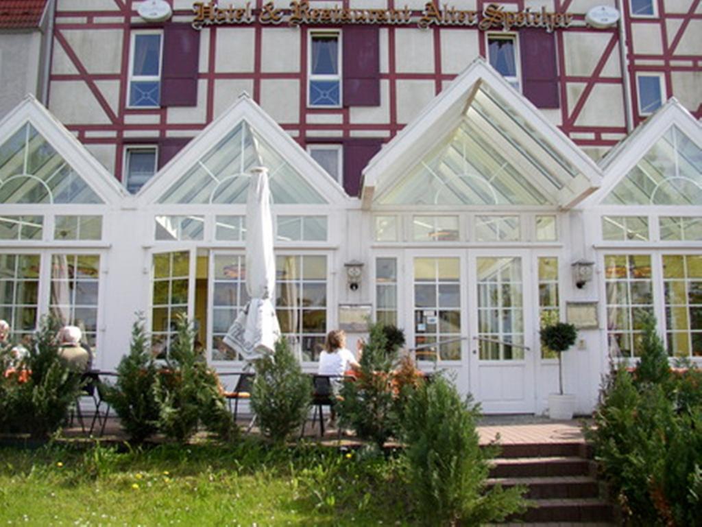 Hotel & Restaurant Alter Speicher جرايفسفالد المظهر الخارجي الصورة