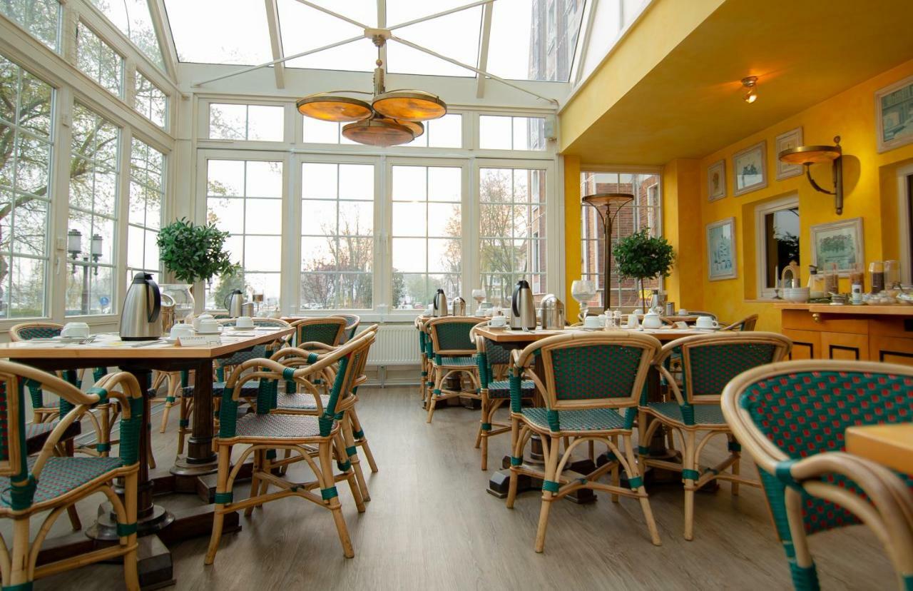 Hotel & Restaurant Alter Speicher جرايفسفالد المظهر الخارجي الصورة